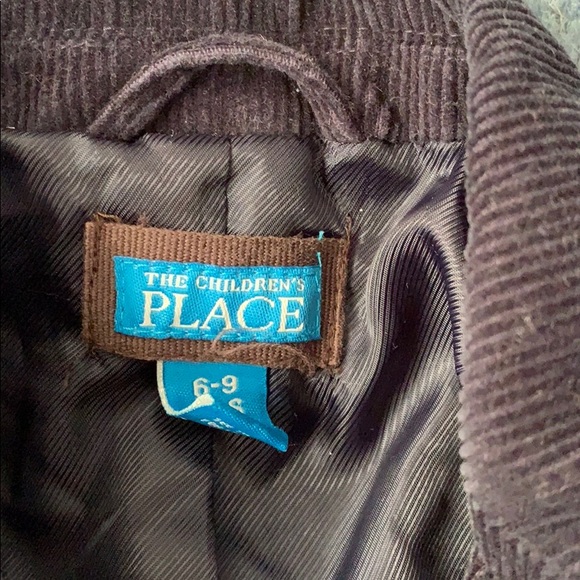 Corduroy navy blazer, 6-9mo - Picture 2 of 2